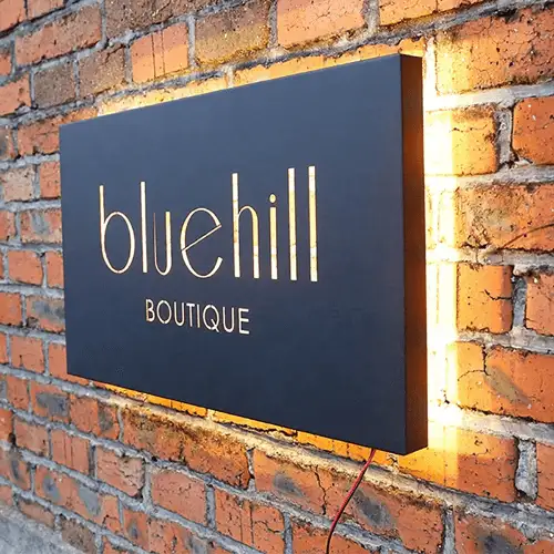 Business Signs Outdoor Sign Bluebell